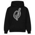 Musical Black Hoodie Spaz